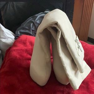 These beautiful boots have never been worn.